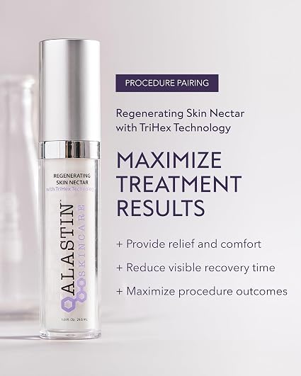 ALASTIN Skincare Regenerating Skin Nectar Face Moisturizer (1 oz) | Hydrating Serum Designed to Maximize Procedure Results, Soothe Skin and Reduce Recovery Time, Suitable for Sensitive Skin