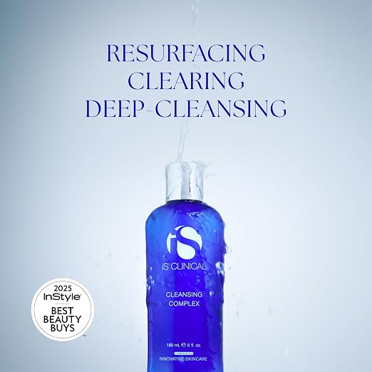 Bundle of iS CLINICAL Cleansing Complex, 3in1 Gentle deep pore cleanser Face Wash, Helps blemish-prone skin, 2 Fl Oz + iS CLINICAL Hydra-Cool Serum, Hydrating, Helps Blemishes and Redness, 0.5 Fl Oz