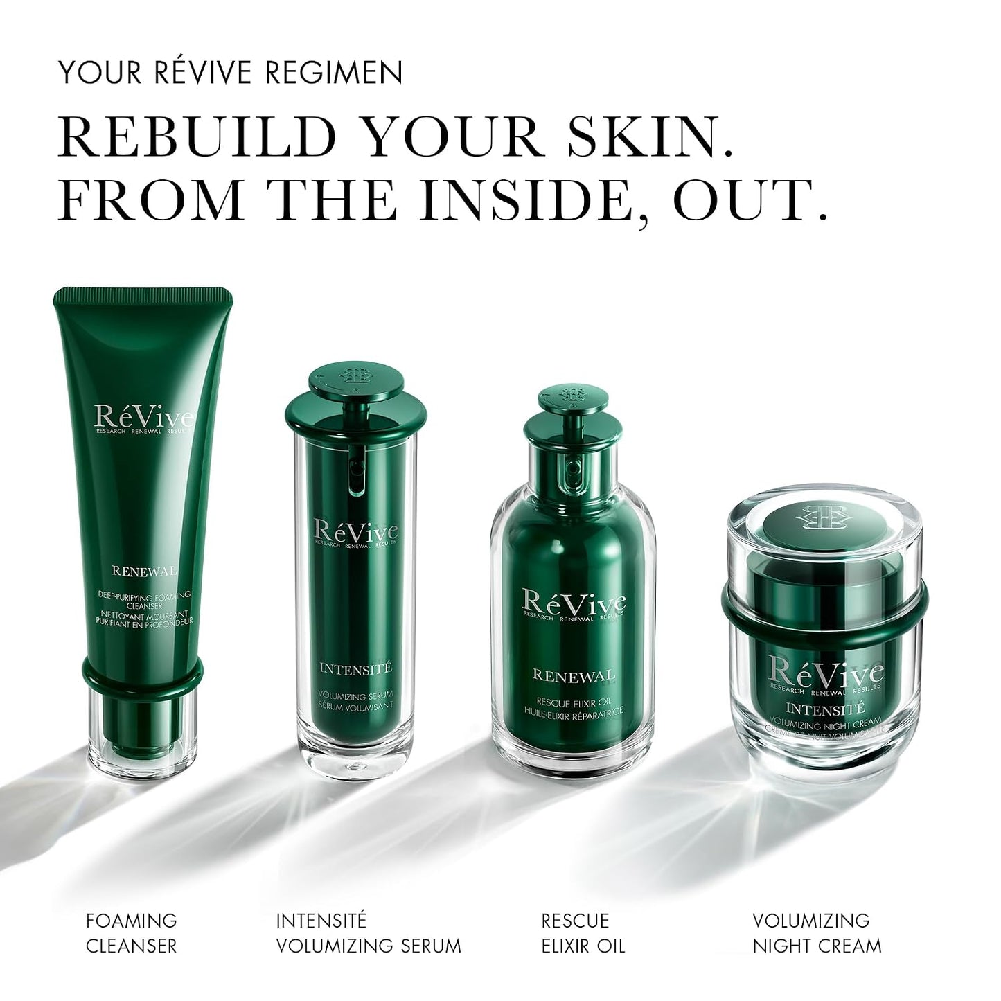 RéVive Intensité Volumizing Serum, Anti-Aging Face Serum for the Appearance of Volume Loss, Fine Lines & Wrinkles, with RV Volumizing Peptide, Skin Support Complex & Ceramide Blend, 30 ml / 1 oz